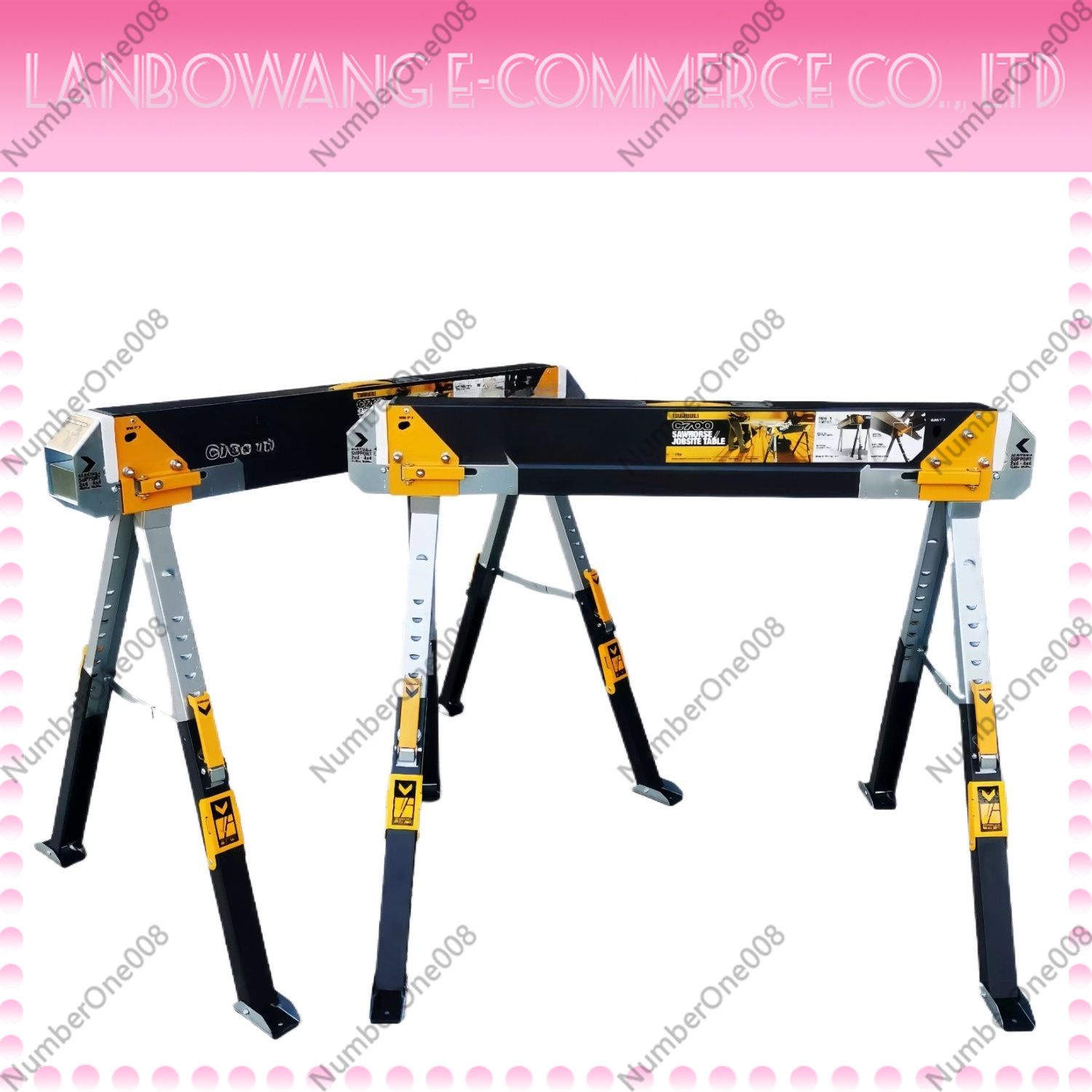 Woodworking Horse - Suporte dobrável para mesa de serrar,