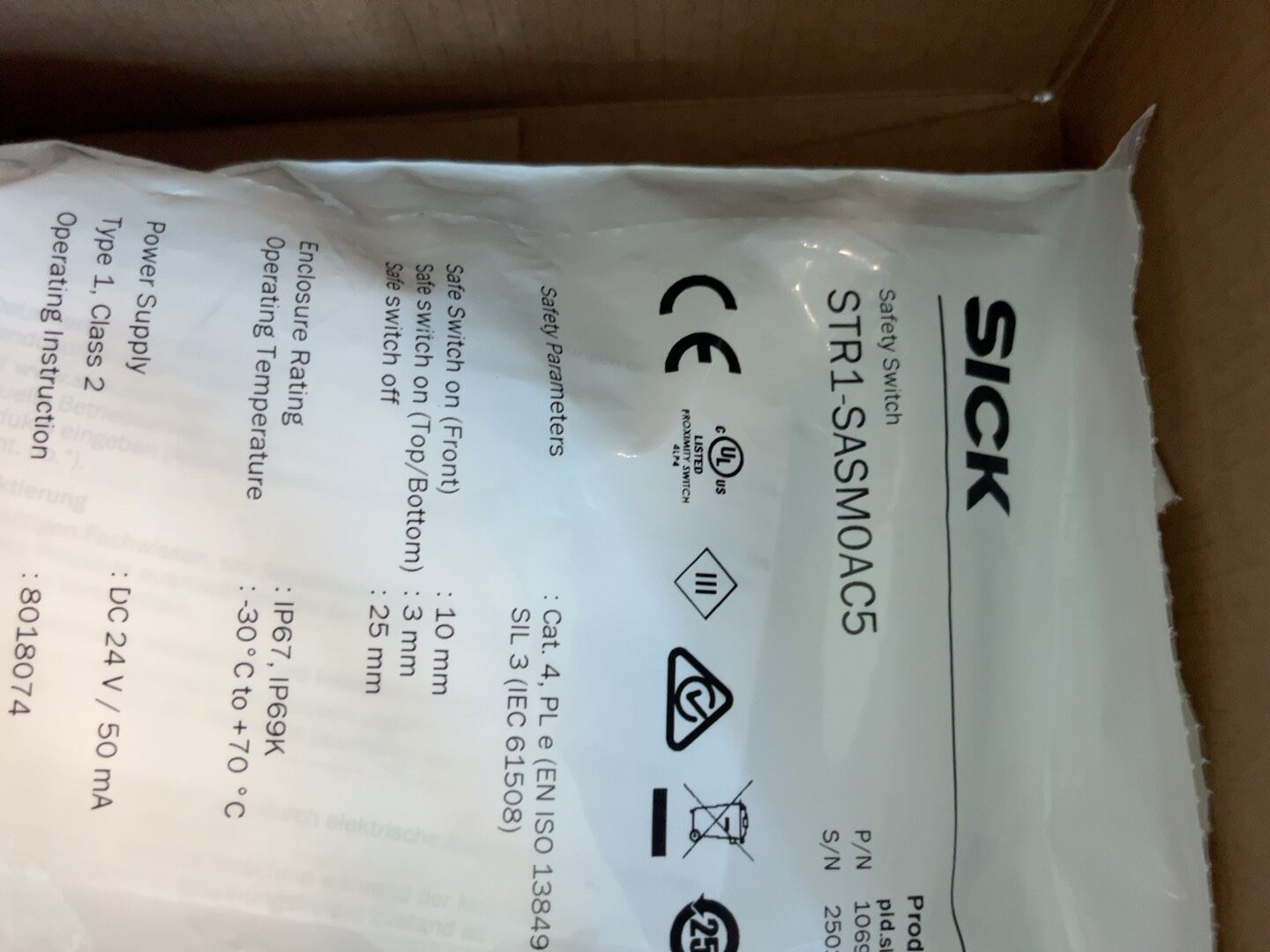 Woodworking Brand - STR1-SASM0AC5, Número do Pedido 1069560, Novo