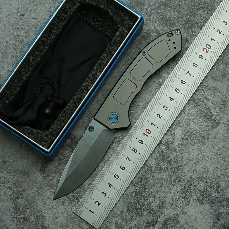 Woodworking Marking Knife - Nova Faca Dobrável Azul Hard Box