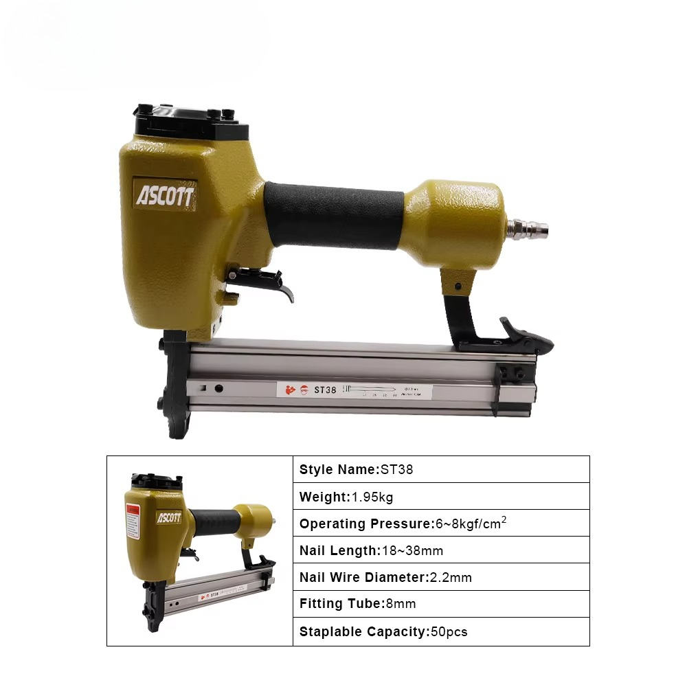 Woodworking Nails - St38 14ga nailer pneumático pesado para