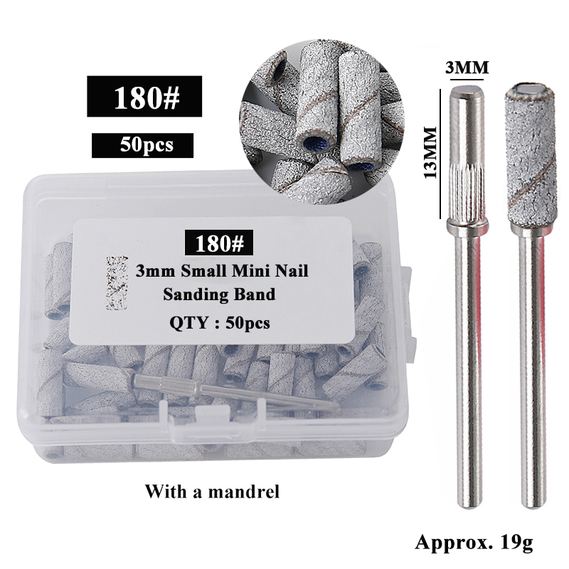 Woodworking Nails - 50 pçs/caixa 3mm mini lixa bandas