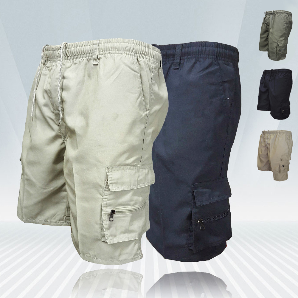 Moda masculina shorts de carga - Woodworking Brand avaliação e preço
