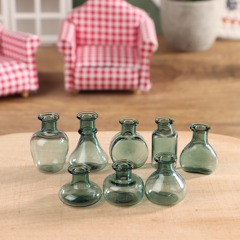 Miniature Dollhouse Glass Vase - Woodworking Veneer avaliação e preço