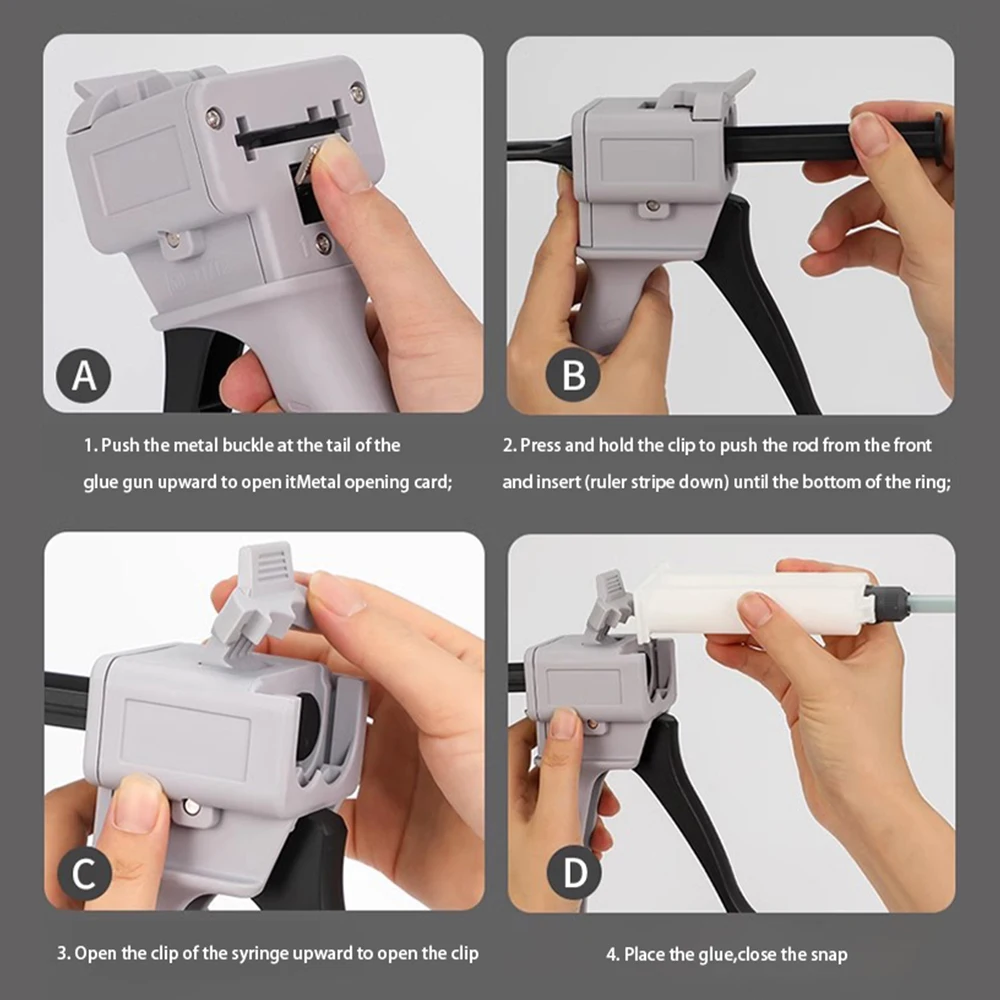 Manual1:1 2:1 10:1 pistola de  - Woodworking Glue Applicator avaliação e preço