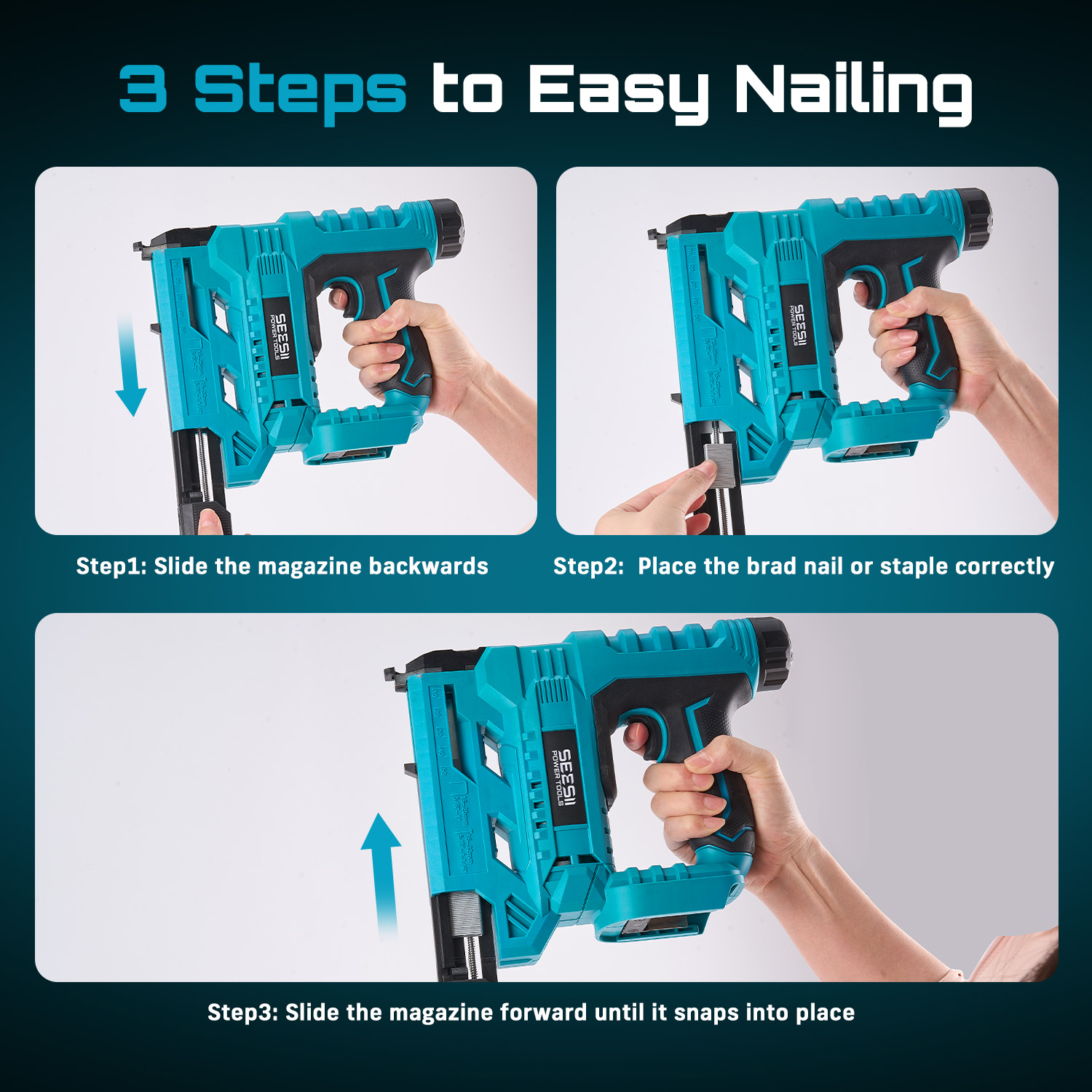 SEESII Pregador Elétrico Sem F - Woodworking Nails avaliação e preço