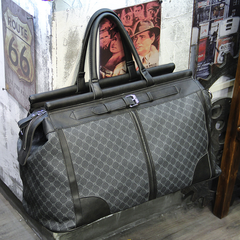 Moda xadrez saco de viagem mas - Woodworking Brand avaliação e preço
