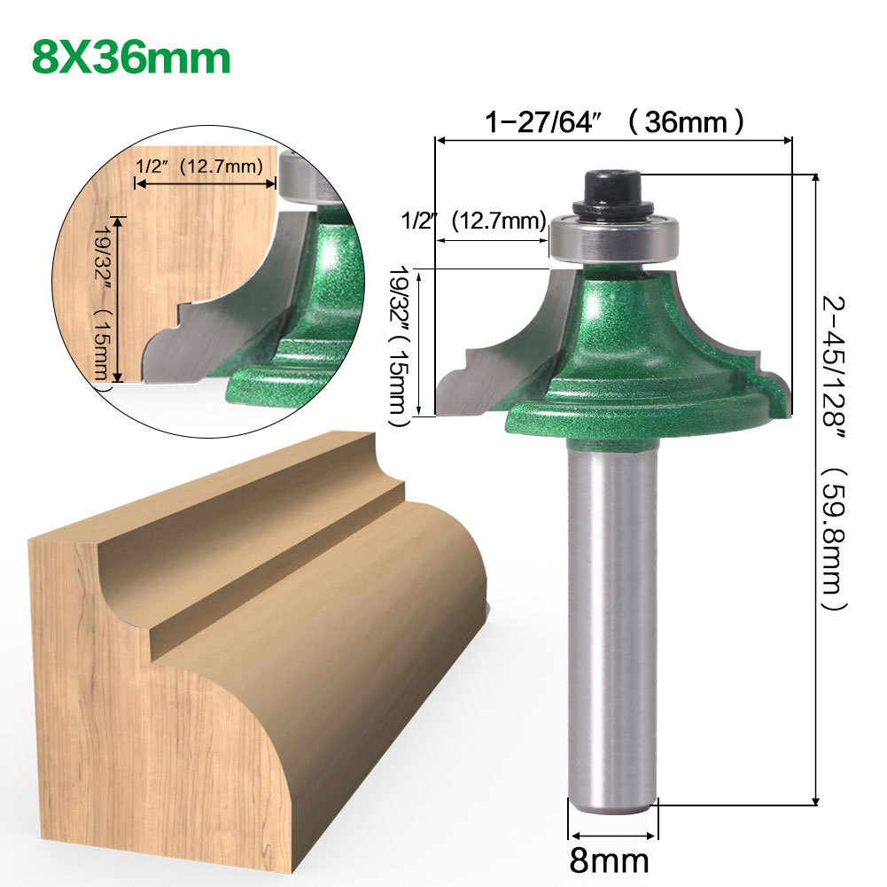 1 Peça Fresa de Haste de 8MM p - Woodworking Marking Knife avaliação e preço