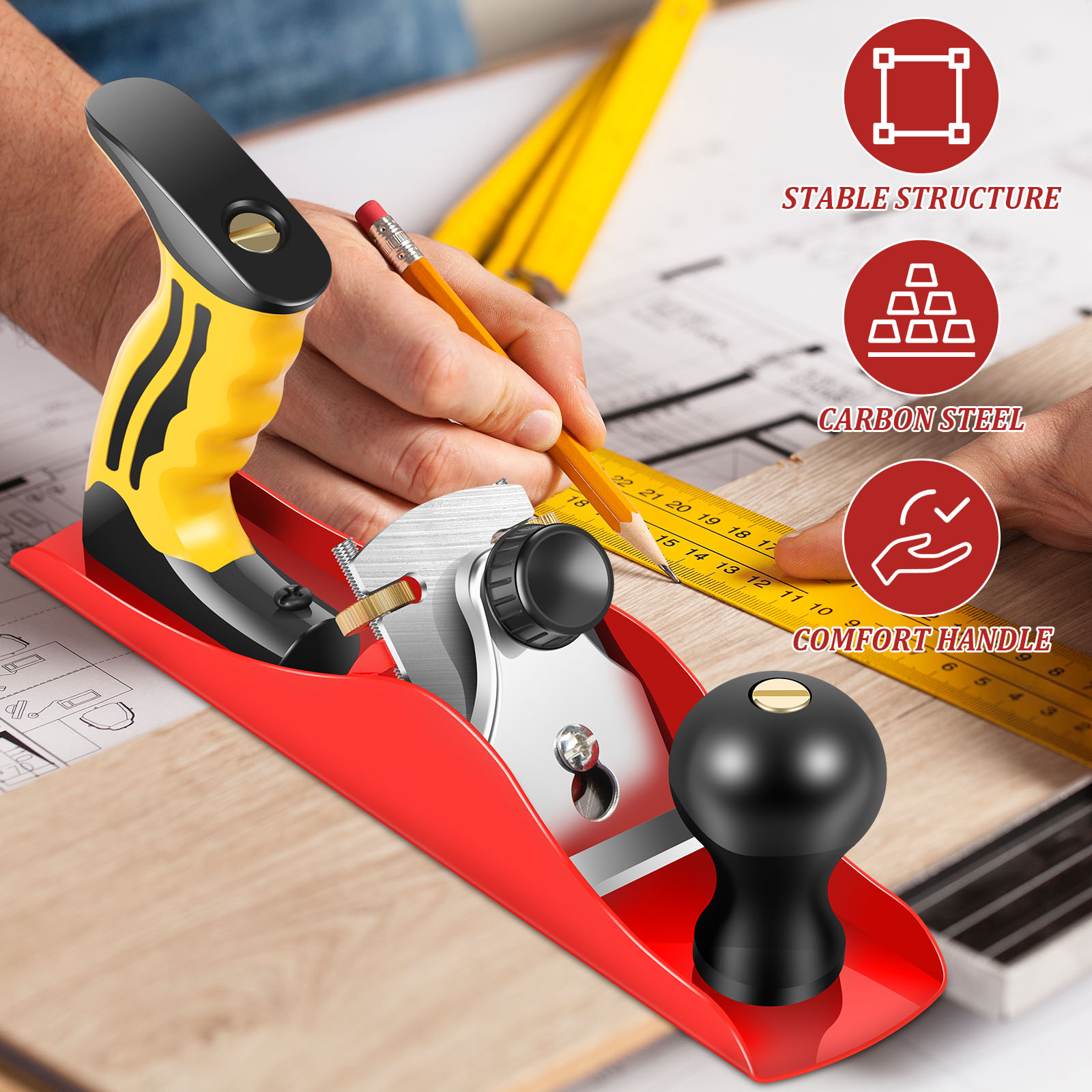 Conjunto de plaina de mão de m - Woodworking Shops avaliação e preço