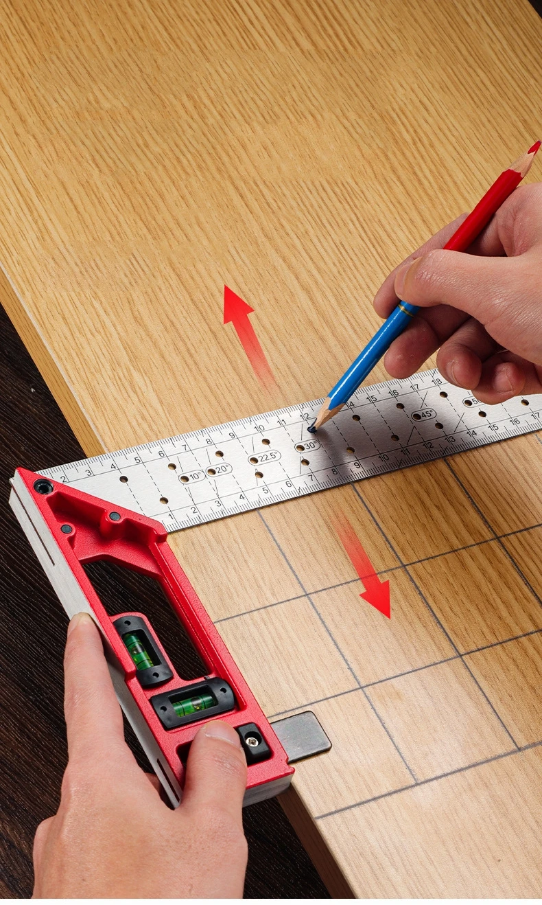 Régua de Ângulo para Marcenari - Woodworking Multi Tool avaliação e preço