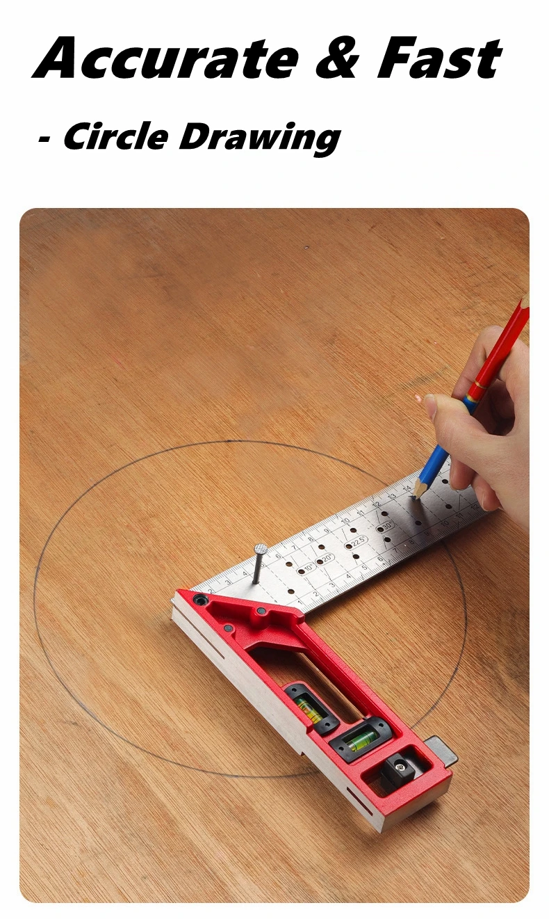 Régua de Ângulo para Marcenari - Woodworking Multi Tool avaliação e preço