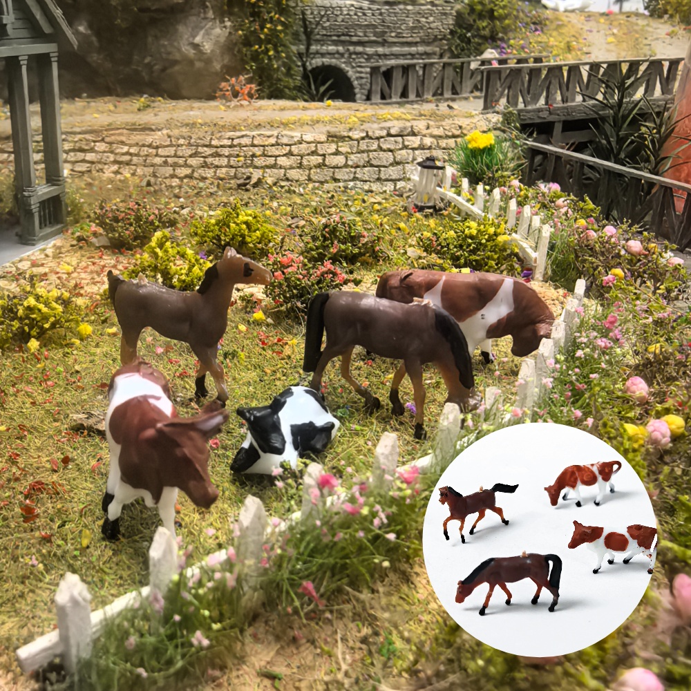 Figuras de Animais de Fazenda  - Woodworking Horse avaliação e preço