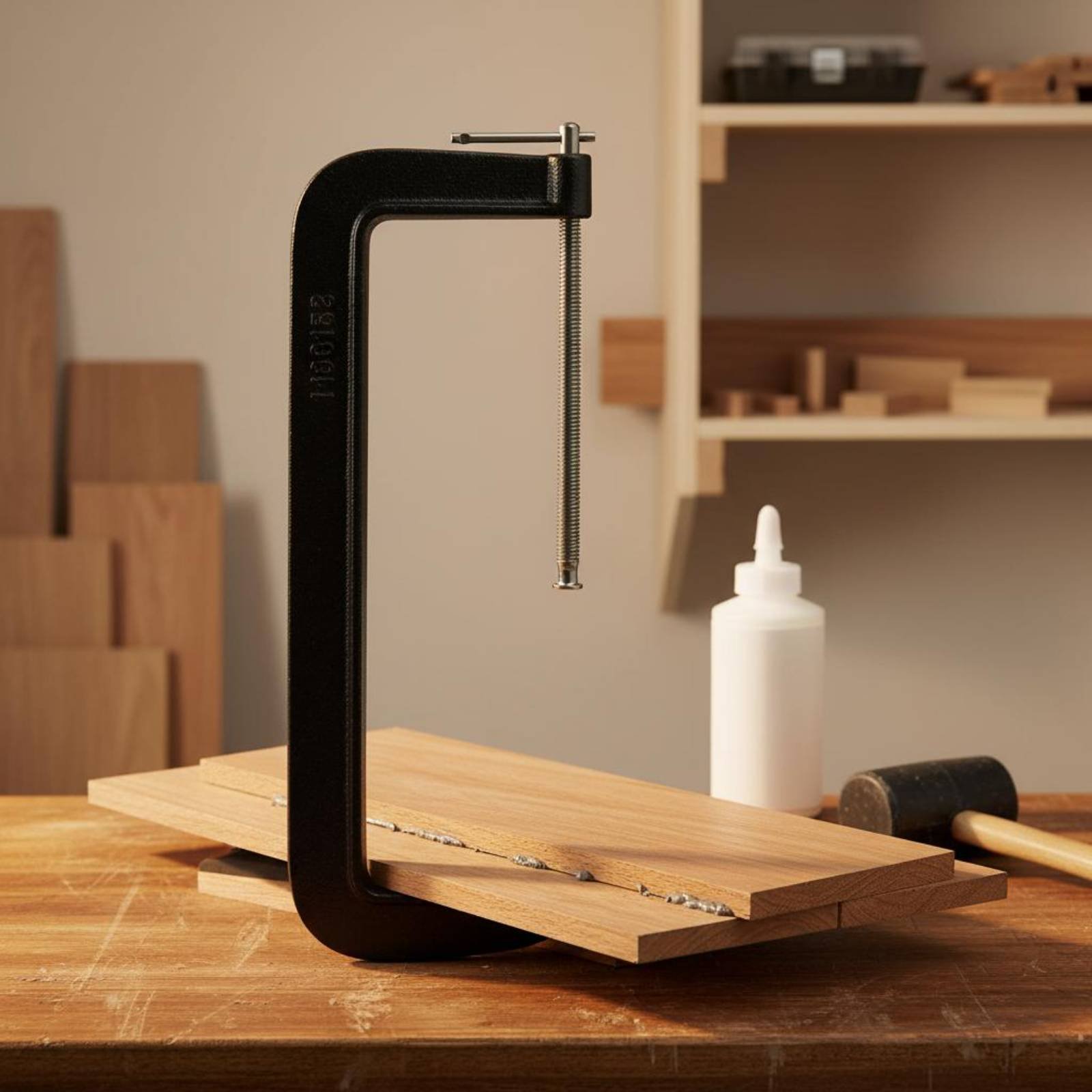 Grampo C de Boca Profunda de G - Woodworking Clamp avaliação e preço