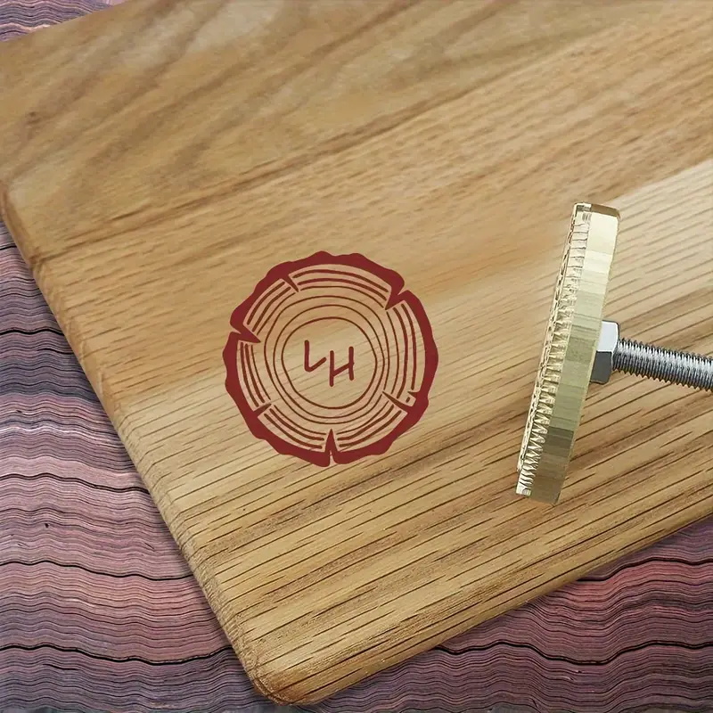 Ferro de Marcação Personalizad - Woodworking Logo Design Free avaliação e preço