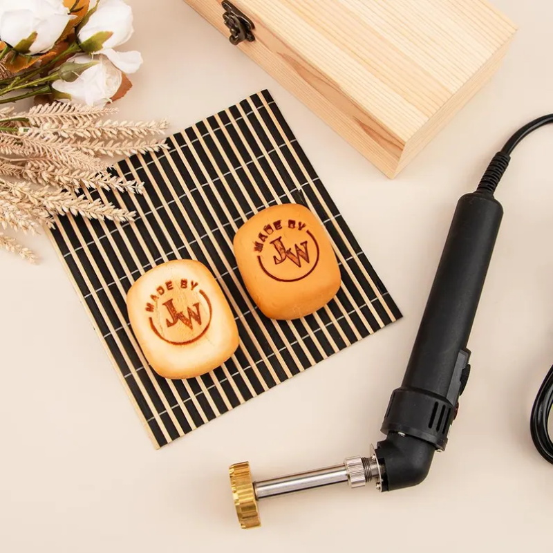 Carimbos de Couro Personalizad - Woodworking Logo Design Free avaliação e preço