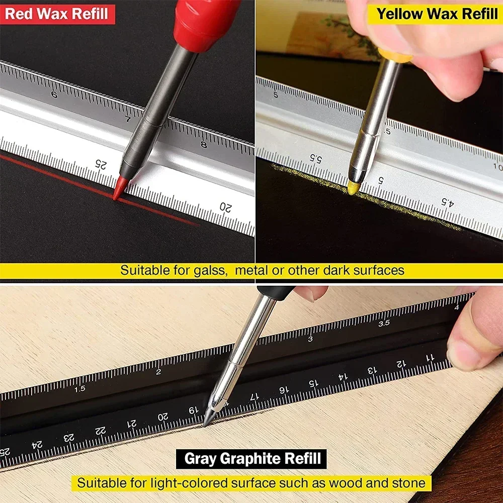 Lápis mecânico embutido aponta - Woodworking Marking Knife avaliação e preço