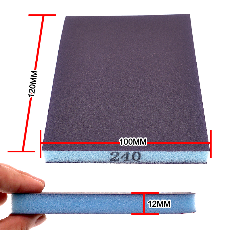 Esponja de Lixar 100x120x12mm, - Woodworking Veneer avaliação e preço