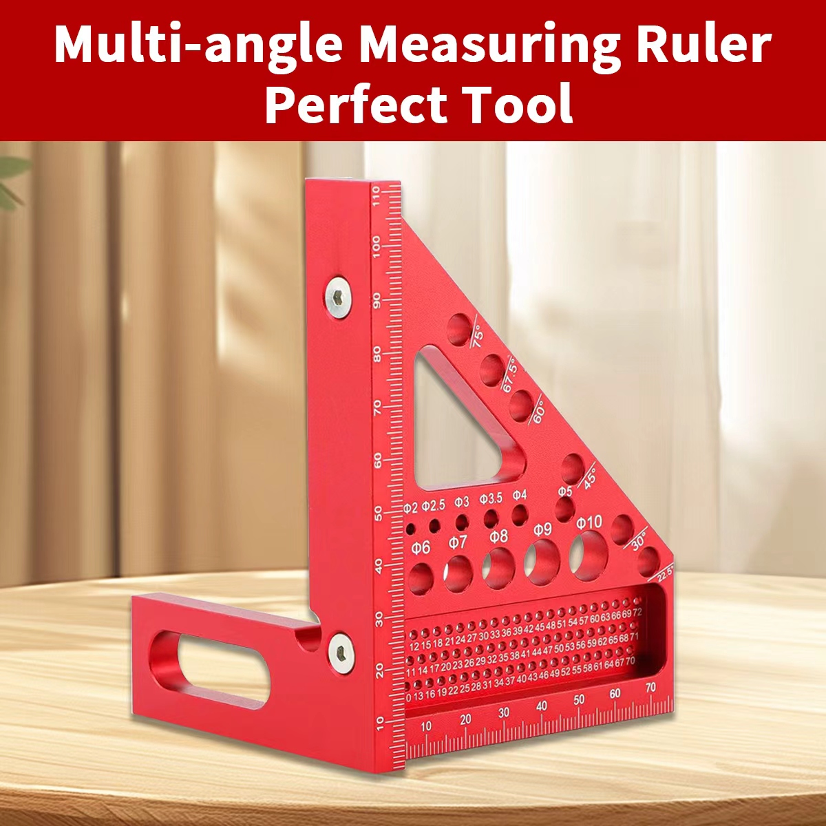 Régua Triangular para Marcenar - Woodworking Multi Tool avaliação e preço