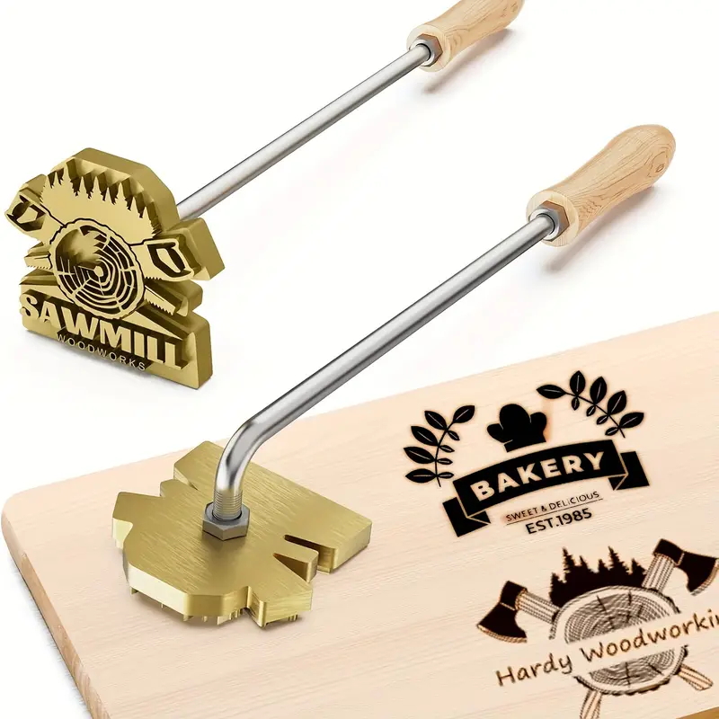 Carimbo de Marca Personalizado - Woodworking Logo Design Free avaliação e preço