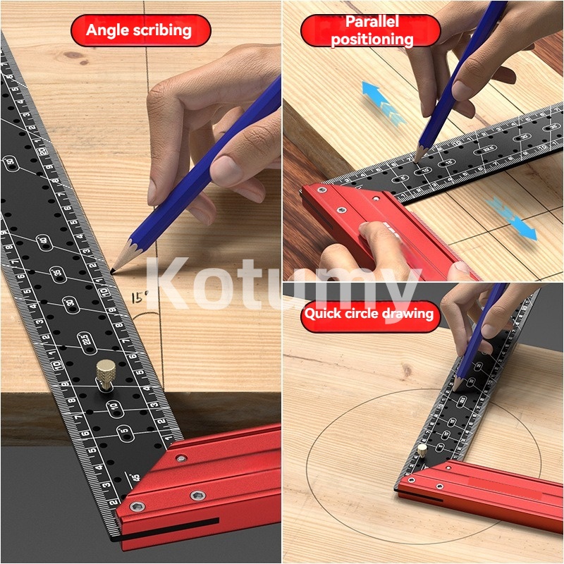 Régua de Ângulo para Marcenari - Woodworking Multi Tool avaliação e preço