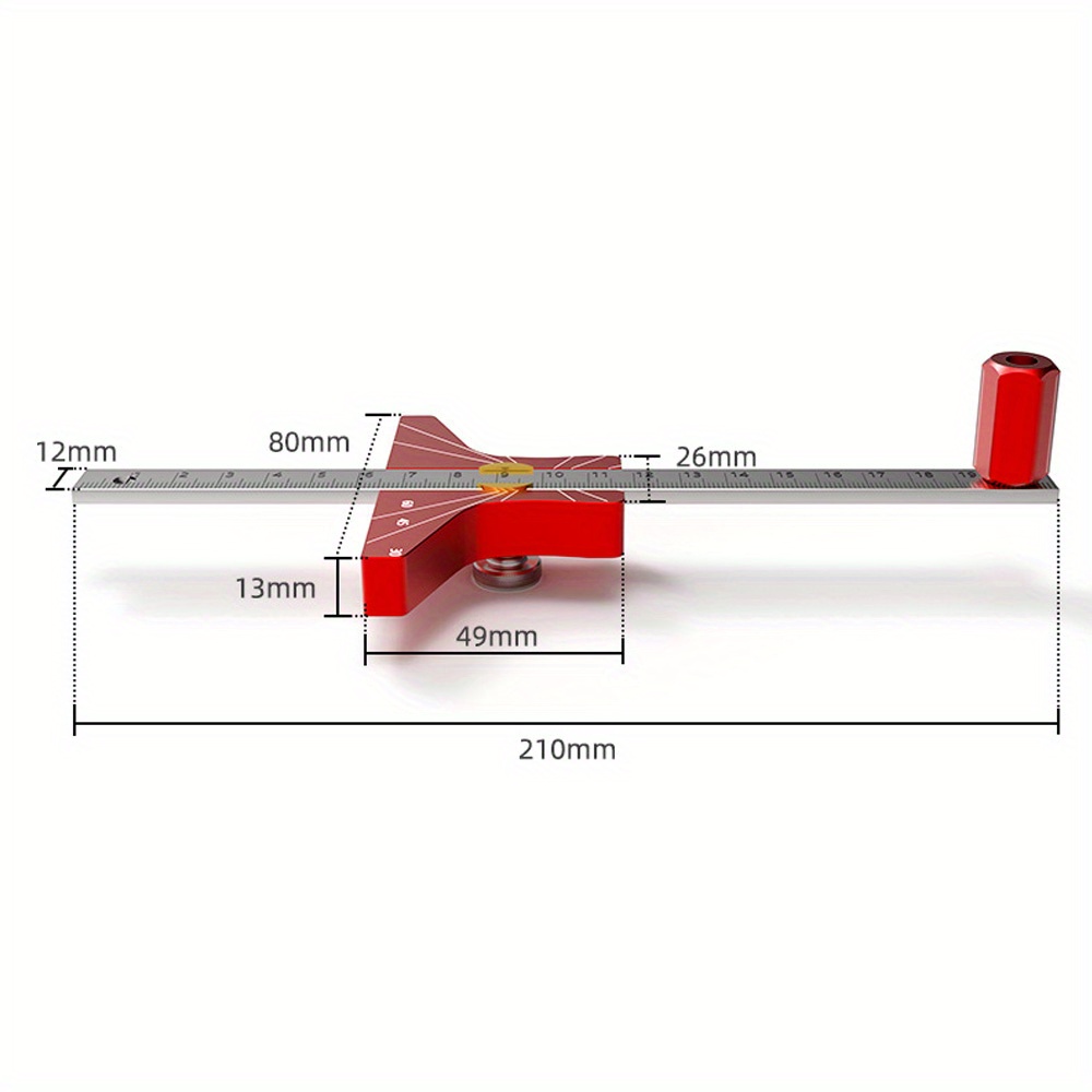 Medidor de altura de alumínio  - Woodworking Multi Tool avaliação e preço
